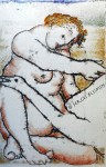 © S. Blumin, Leda, signed, unframed author's print of tempera, 1993 (click to enlarge) © S. Blumin, Leda, signed, unframed author's print of tempera, 1993 (click to enlarge)
